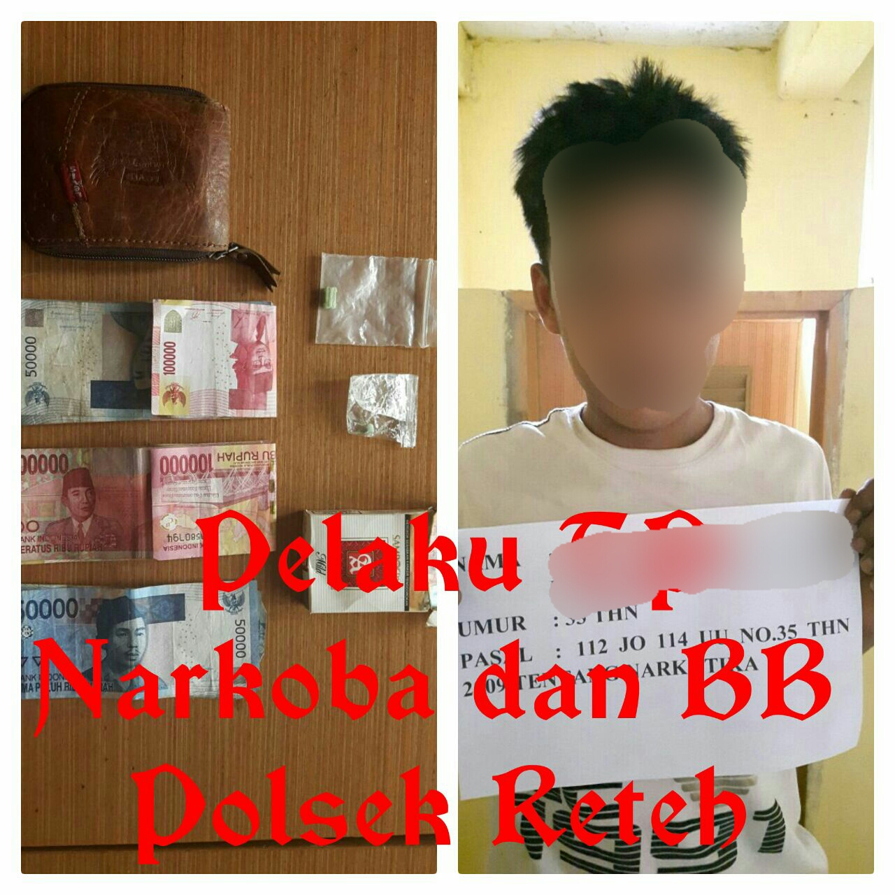 Polisi Berhasil Tangkap Tindak Pidana Narkotika di Pulau Kijang Inhil