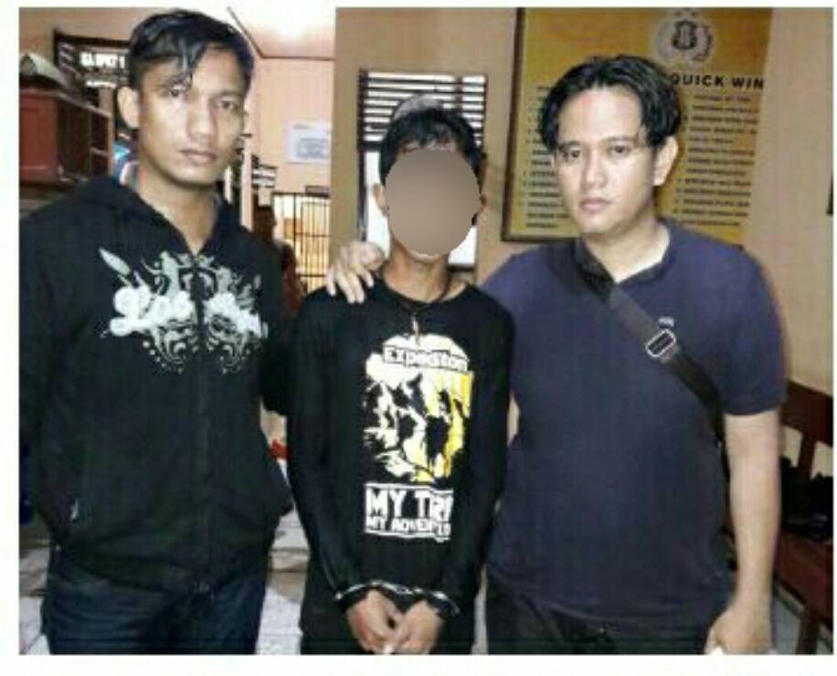 Polres Inhil Bekuk Pemuda Tembilahan Diduga Residivis Sedang Bawa Sabu
