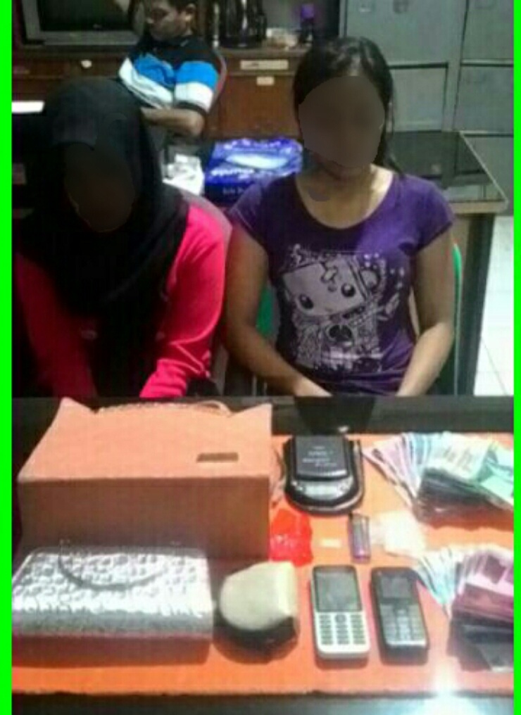 Polres Inhil Berhasil Amankan 2 Wanita Tindak Pidana Narkotika