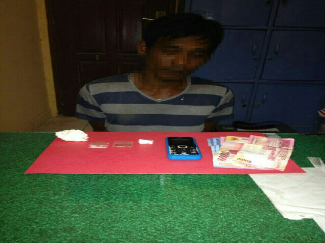 Polres Pelalawan Kembali Tangkap Pengedar Sabu Sebanyak 3 Paket