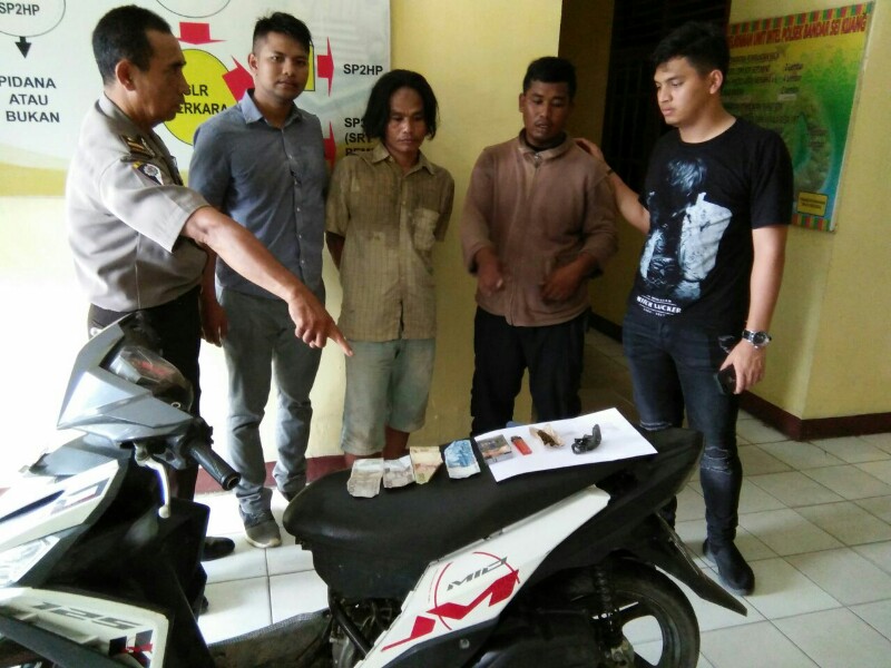 Polsek Bandar Seikijang Gagalkan Pelaku Hendak Transaksi Narkoba