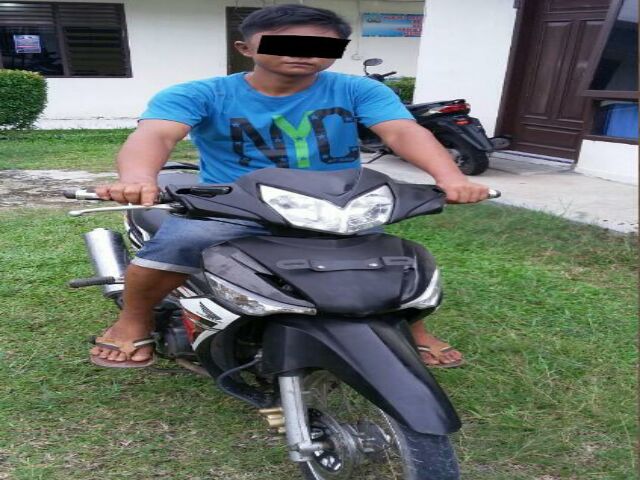 Polsek Pangkalan Kuras Amankan Satu Pelaku Penggelapan Sepeda Motor