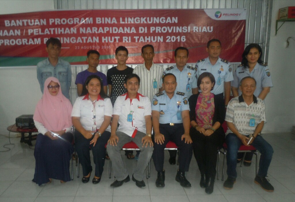 PT. Pelindo 1 dan PTPN V Pekanbaru Berikan Pembinaan Mantan Atlit Nasional dan Narapidana