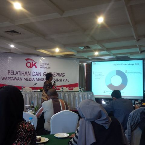 Puluhan Media Di Riau Literasi Tugas OJK