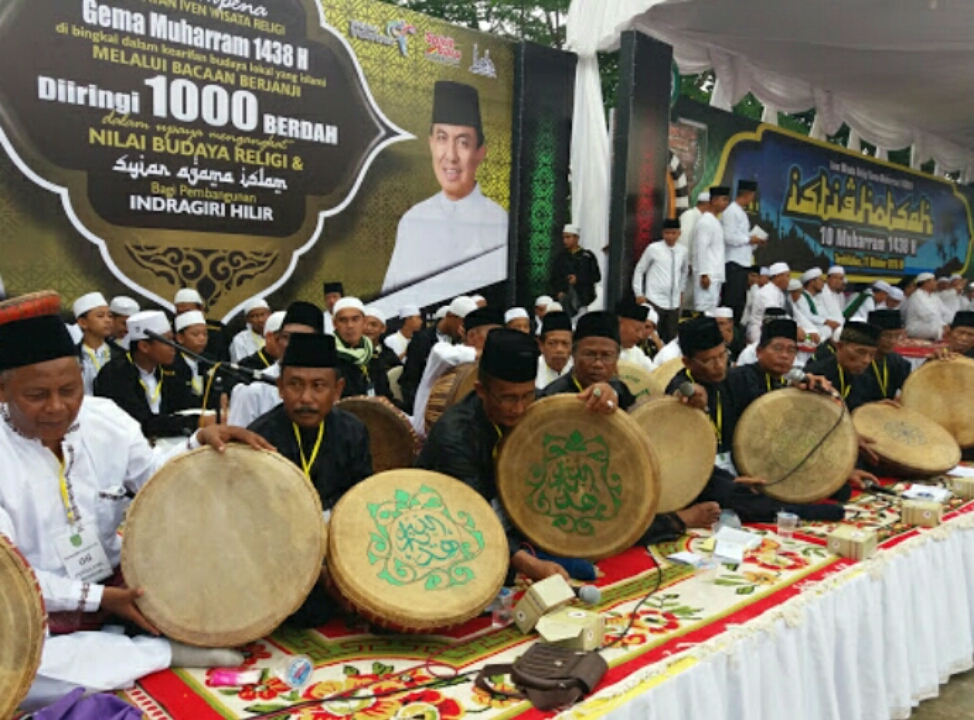 Raih Rekor Muri 1001 Berdah, Personelnya Didominasi oleh Warga Mandah Inhil