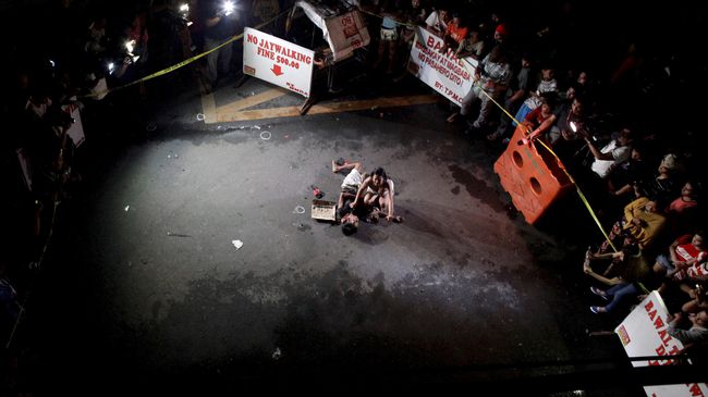 Sadis, Terkait Narkoba Tiap Hari 44 Warga Filipina Tewas Ditembak