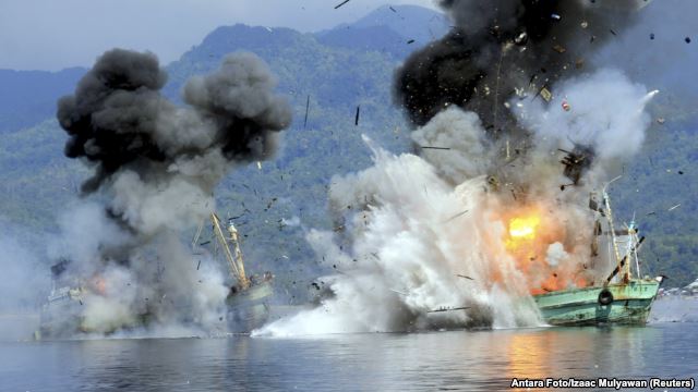 Sambut HUT Kemerdekaan, Lima Kapal Asing Akan Ditenggelamkan