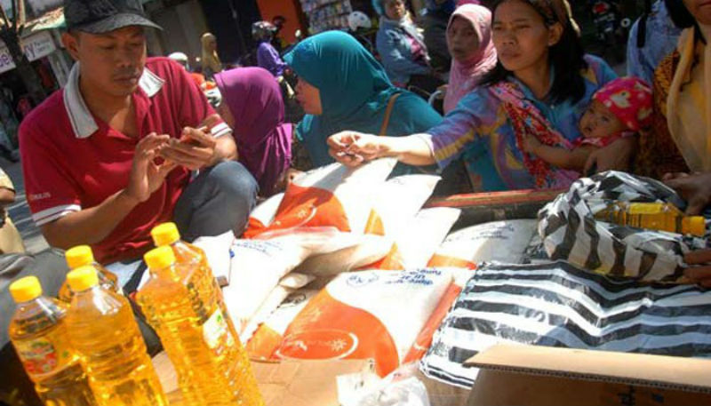 Sebelum Ramadan, Disperindag Bengkalis Gelar Operasi Pasar