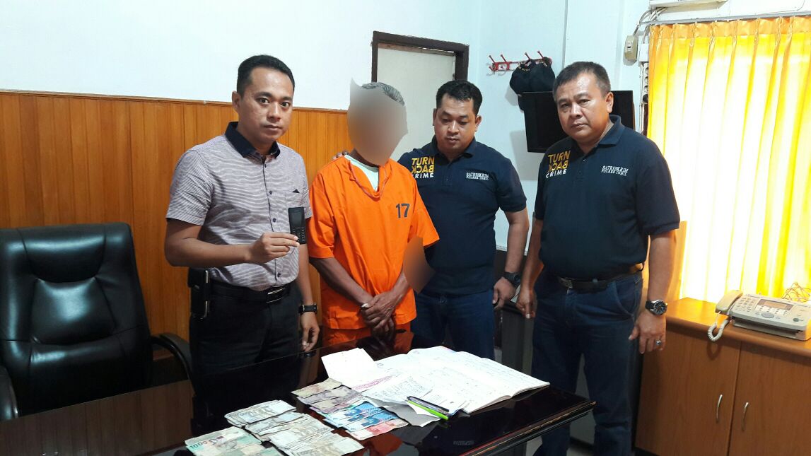 Terbuai Bisnis Judi Togel, Seorang Kakek di Inhil Diciduk Polisi