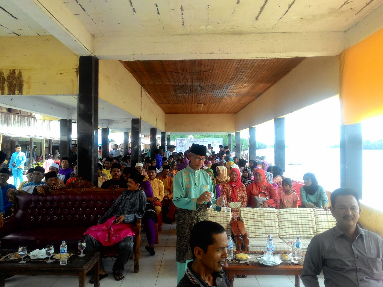Sekda Inhil Hadiri Acara Halal Bihalal Desa Igal dan Kelurahan Lahang