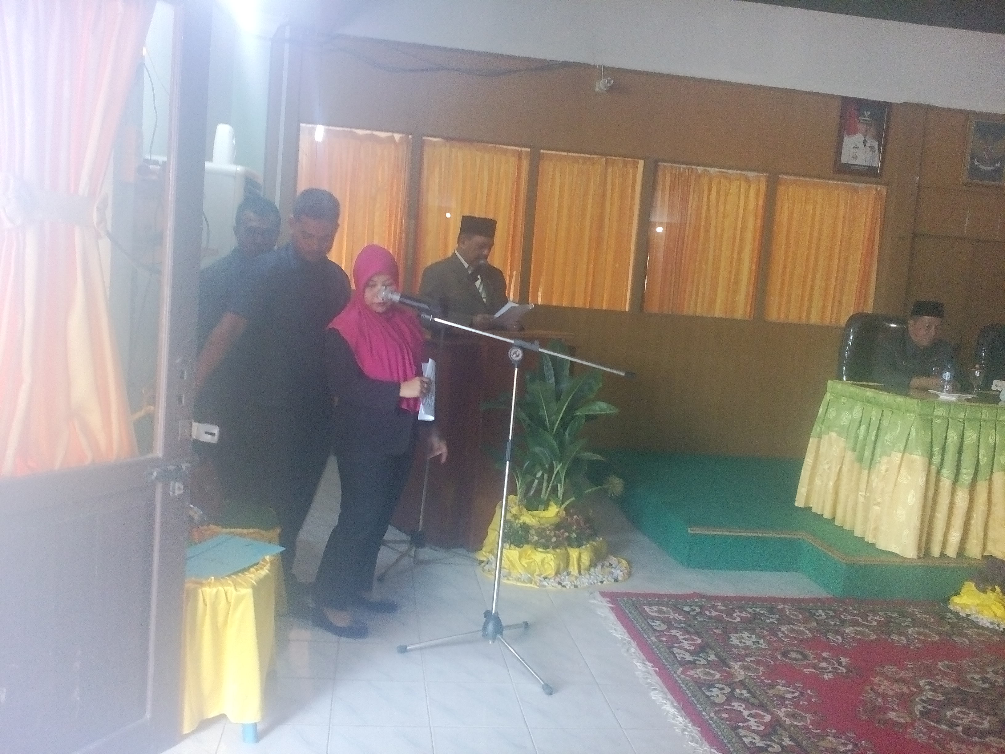 Sekda Inhil Lantik Pejabat Eselon III dan IV di Lingkungan Pemkab Inhil