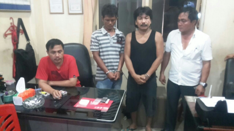 Simpan 4 Paket Sabu, Dua Warga Bumi Ayu Dumai di Ciduk Satres Narkoba Dumai