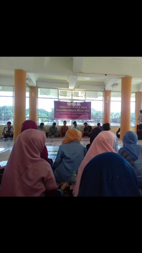 Sosiologi Masuk Desa, Ninik Mamak Kenegerian Enam Tanjung Apreasisasi Mahasiswa Sosiologi Unri