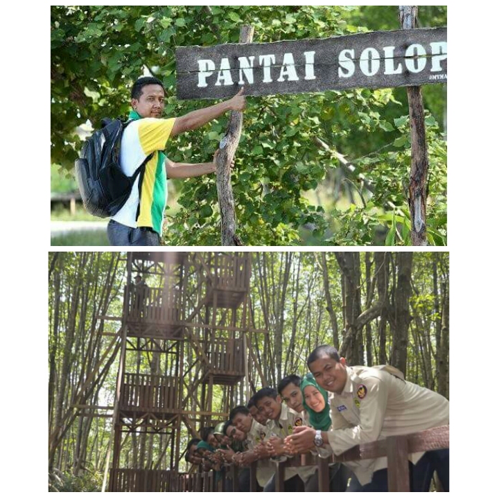 Terus Benahi Pantai Solop,  Disporabudpar Inhil Wacanakan Akan Bangun Treking Basah