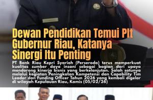 Dewan Pendidikan Temui Plt Gubernur Riau, Katanya Sinergi Itu Penting