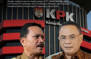 Sehari KPK OTT 2 Kepala Daerah, Wali Kota Madiun dan Bupati Pati