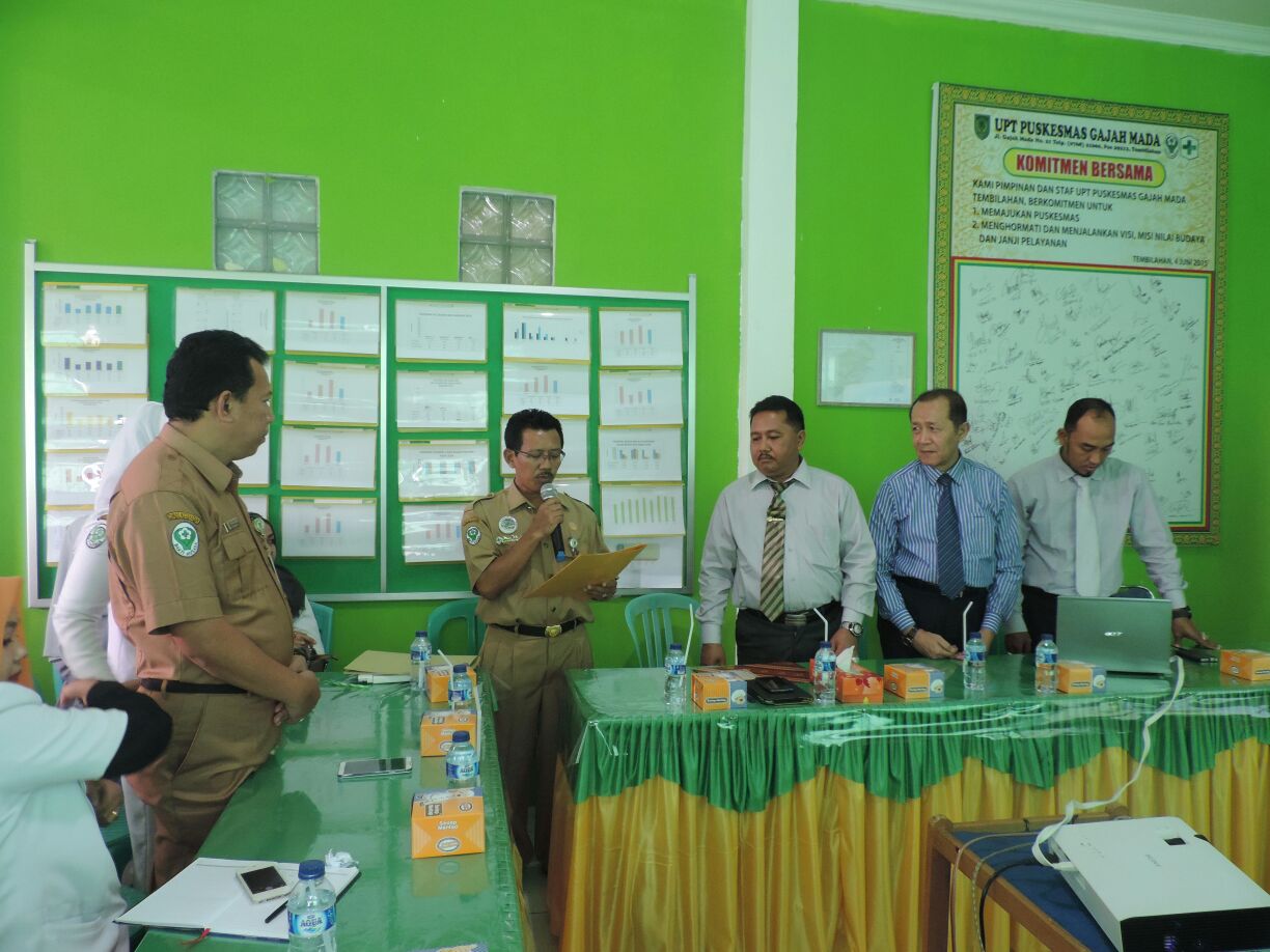 Tingkatkan Mutu Kerja, Puskesmas di Inhil Laksanakan Akreditasi