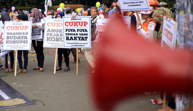 Tolak Korupsi di Rohul, Ratusan Massa Gelar Aksi di Polres dan Kejari Pekan Depan