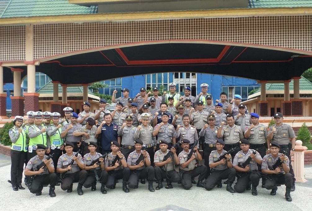 Upayakan Keamanan Selama Ramadhan, Polres Inhil Kerahkan 200 Personil Jaga