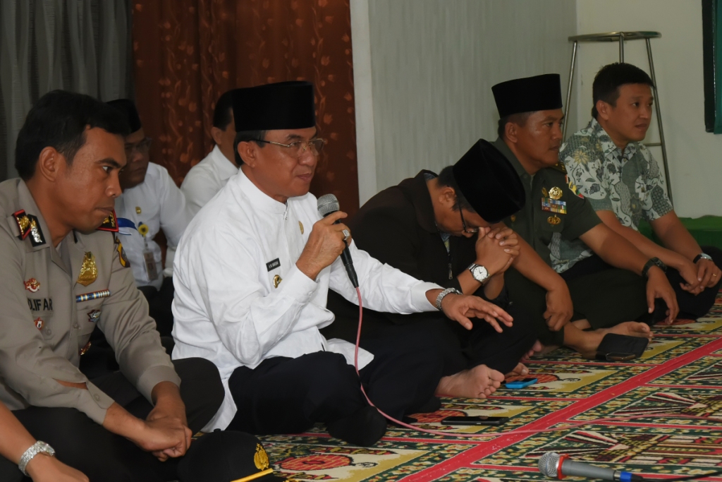 Wardan Hadiri Kegiatan Do'a Bersama yang Diadakan Makodim 0314 Inhil