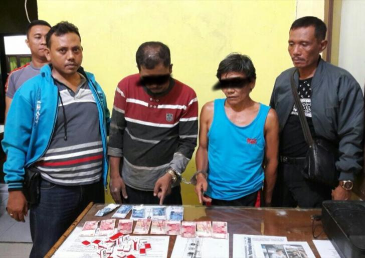 Resahkan Masyarakat Kampar Kiri Tengah, Polisi Ciduk Pelaku Perjudian Batu Domino