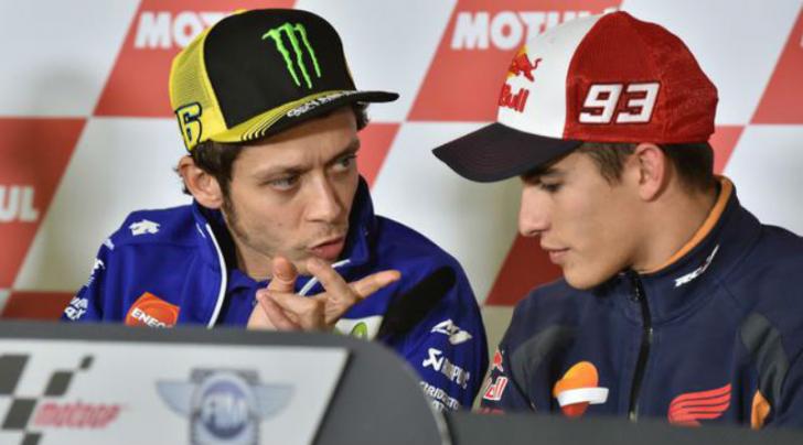 Rossi Blak-blakan Soal Marques dan Lorenzo