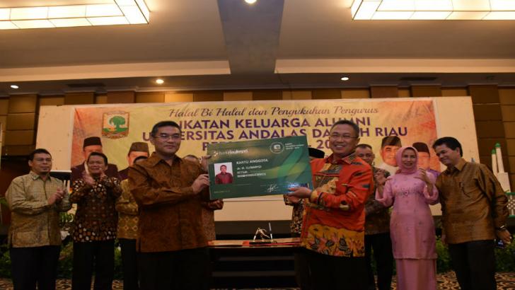Usai Dikukuhkan, Pengurus Baru IKA UNAND Kerjasama Bank RiauKepri