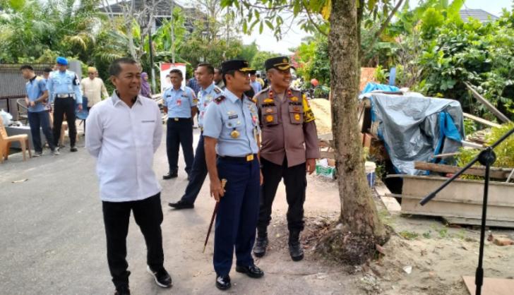 Kompol Syafnil Bersama Danlanud Roesmin Nurjadin Temui Masyarakat, Begini Pesannya