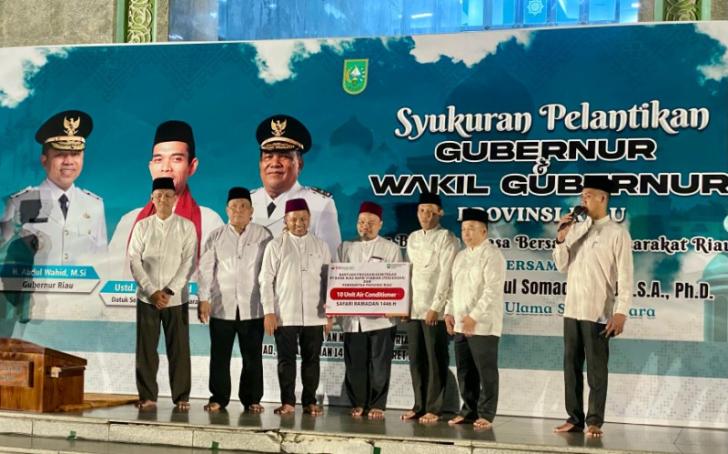 BRK Syariah Serahkan CSR Sempena Syukuran Pelantikan Gubri dan Wagubri Terpilih