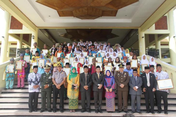 Pimpin Apel Hardiknas 2017, Sekda Siak: Percepat Pendidikan Merata dan Berkualitas