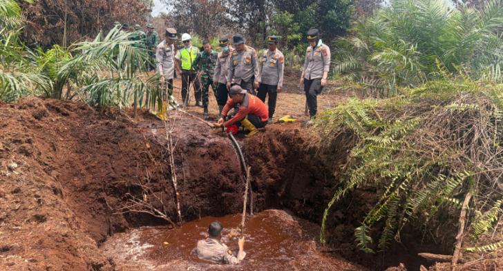 Karhutla Dekat Taman Nasional Zamrud  Padam