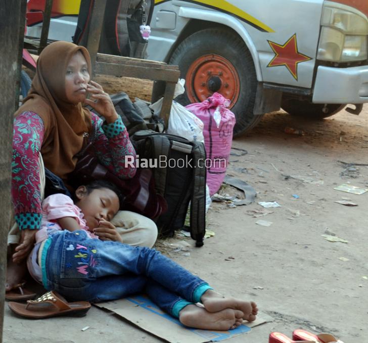 Perwakilan Angkutan AKAP di Dumai Terlihat Tidak Siap Melayani Pemudik