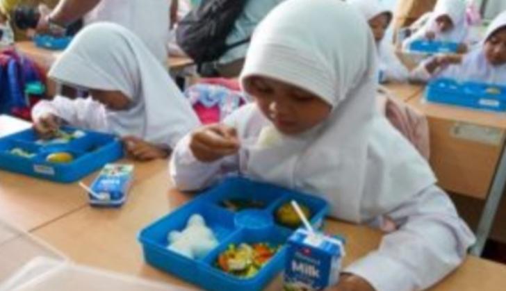 Ratusan Anak di Riau Mengikuti Simulasi Makan Bergizi Gratis