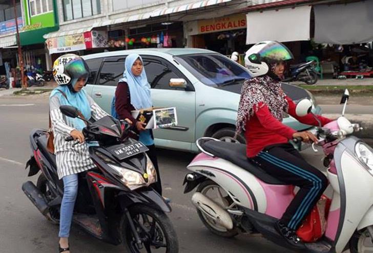 Setengah Jam, BEM IAI TF Dumai Berhasil Kumpulkan Uang Untuk Korban Bencana Banjir