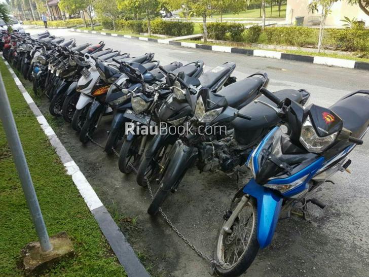 Cek Kendaraan Anda yang Hilang ke Polres Siak, 12 Unit Sepeda Motor Curian Kembali Diamankan