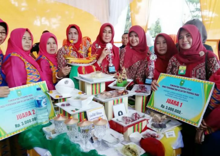 Forikan Siak Juara Pertama Kategori Menu Keluarga