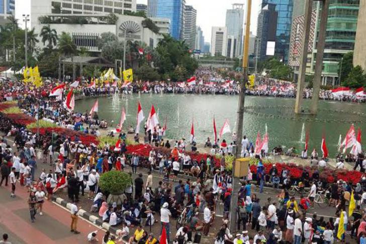 Tiga Pimpinan Partai Pidato di Aksi 412, Berikut Pidatonya
