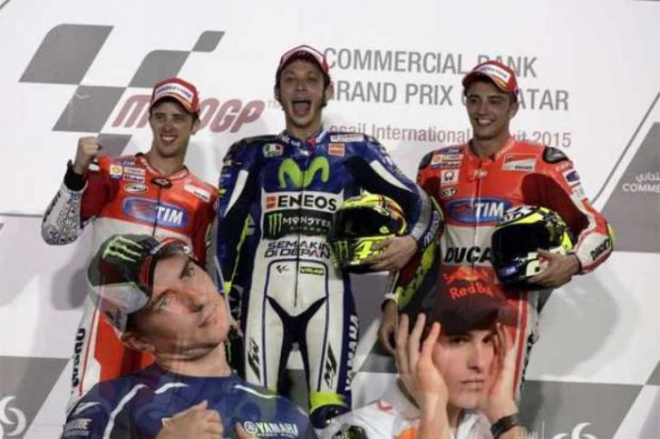 MotoGP Valencia Tegang, Duo Honda Dukung Lorenzo, Duo Ducati Dukung Rossi