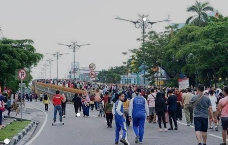 Minggu Depan, CFD Pekanbaru Ditutup Sementara