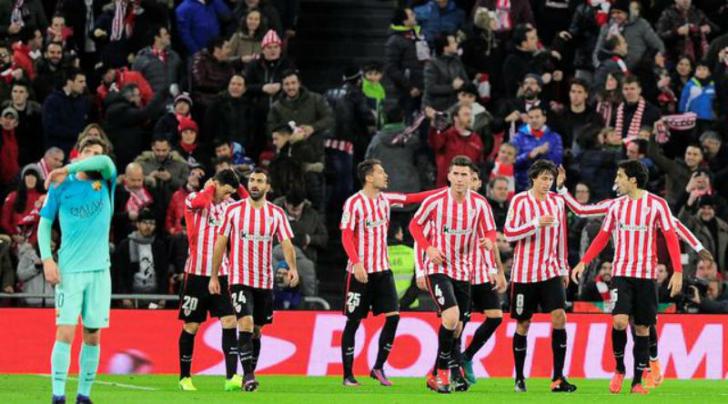Barcelona Menyerah Digempur Athletic 1-2