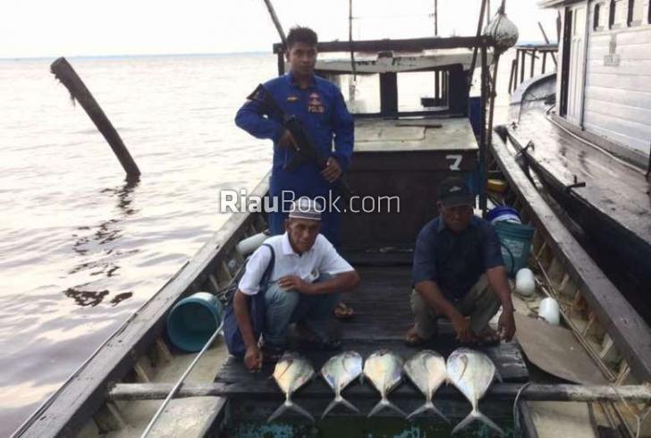 Kapal Nelayan Malaysia Diamankan Masuk Perairan Bengkalis