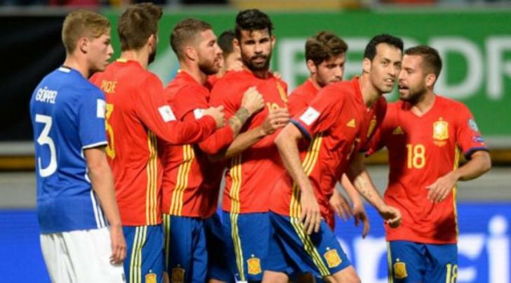 Spanyol Pesta Gol saat Menghadapi Liechtenstein