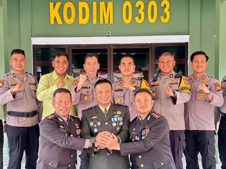 Kapolres Kepulauan Meranti Hadir di Kodim Bengkalis Dalam Rangka HUT TNI 2024