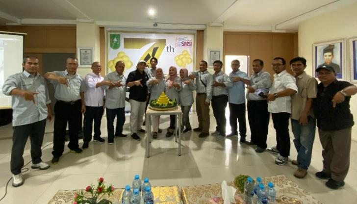 Peringati HUT ke-7 Tahun, SMSI Riau-PMI Gelar Donor Darah