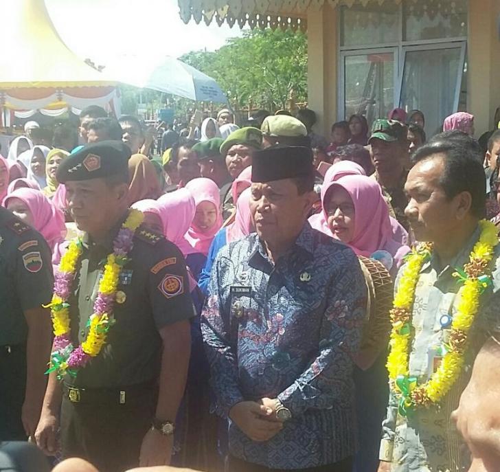 125 Personel Kepolisian Amankan TNI KB-Kes Nasional di Rohul