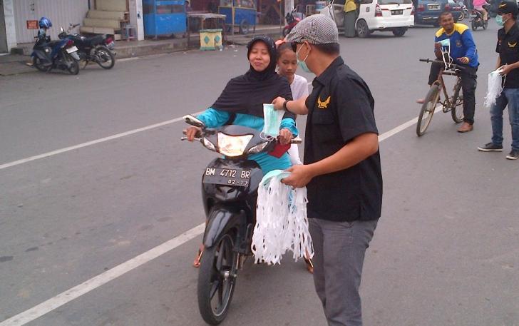 Klub Otomotif Inhu Peduli Asap, Makin Hari Kian Parah