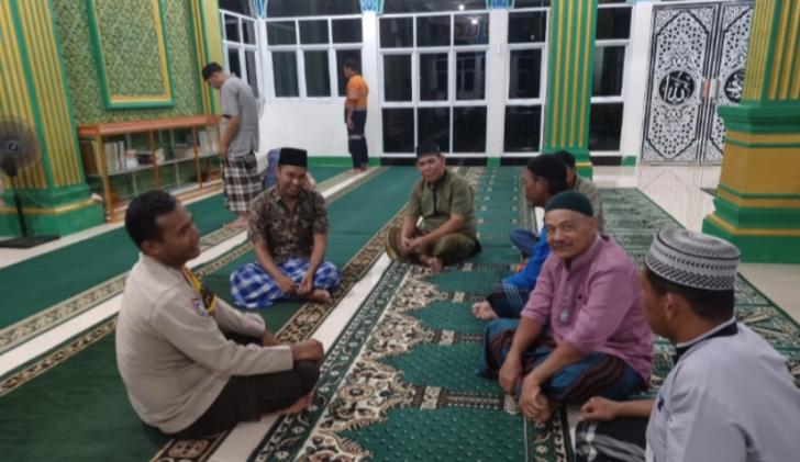 Pilkada 2024, Polsubsektor Pelalawan Wujudkan Suasana Kamtibmas dalam Agenda Subuh Harmoni