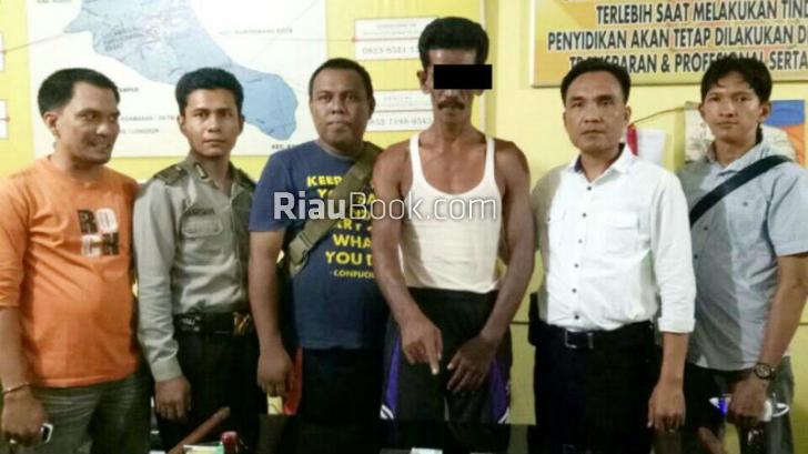 Polsek Bangkinang Barat Amankan Pelaku Judi Togel