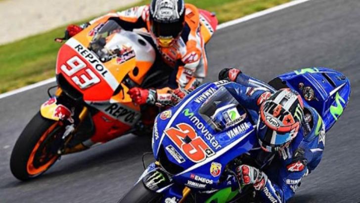 GP Argetina - Vinales Kembali Tebar Ancaman, Marquez dan Rossi Terpuruk?