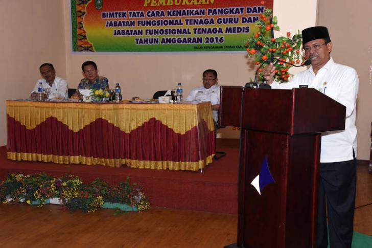 Tenaga Guru dan Medis Ujung Tombak Pembangunan Bengkalis